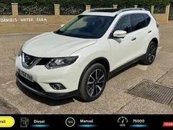 White Used 2014 Nissan X-Trail Tekna SUV | £8,850 (Fair price)