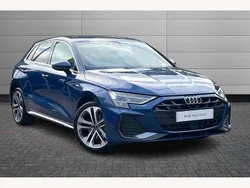 Ascari blue Used 2025 Audi A3 e-tron S-Line Hatchback | £30,850 (Expensive)