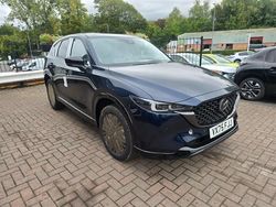 Deep crystal blue New 2025 Mazda CX-5 Homura-Line SUV | £32,979 (Fair price)