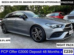 Grey Used 2023 Mercedes CLA180 Shooting Brake AMG line Estate | £21,990