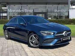 Blue Used 2020 Mercedes CLA220 Premium Plus Sedan | £23,421