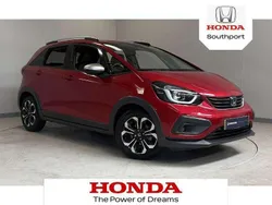 Crystal red Used 2023 Honda Jazz Hybrid Hatchback | £19,974 (Fair price)