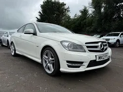 White Used 2012 Mercedes C250 AMG Coupe | £6,795 (Fair price)