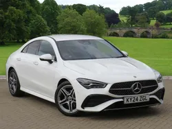 White Used 2024 Mercedes CLA180 Executive Sedan | £27,900 (Fair price)