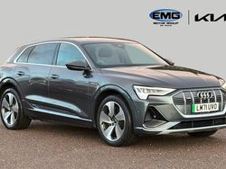 Grey Used 2021 Audi e-tron S-Line SUV | £23,195 (Fair price)