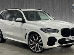White Used 2022 BMW X5 Shadowline SUV | £49,499 (Super price)