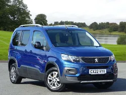Blue Used 2022 Peugeot Rifter Allure Premium MPV | £18,499 (A bit pricey)