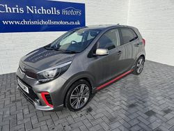 Silver Used 2019 Kia Picanto GT-Line Hatchback | £9,995 (Fair price)