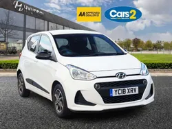 White Used 2018 Hyundai i10 GO! Hatchback | £8,490 (Fair price)