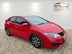 Red Used 2016 Honda Civic S Hatchback | £5,495 (Fair price)