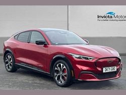 Red Used 2021 Ford Mustang Mach-E Extended Range SUV | £25,750 (Fair price)