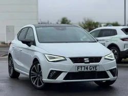 Glacial white Used 2024 Seat Ibiza Hatchback | £18,995