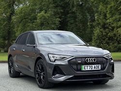 Grey Used 2020 Audi e-tron Comfort SUV | £22,495 (A bit pricey)