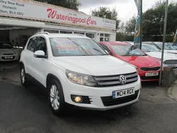 White Used 2014 VW Tiguan Match SUV | £4,495 (Good price)