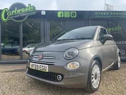 Grey Used 2020 Fiat 500 Lounge Hatchback | £7,995 (Fair price)