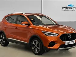 Orange Used 2021 MG ZS Excite Sedan | £11,650 (Fair price)