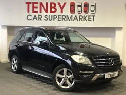 Black Used 2013 Mercedes ML250 SE SUV | £6,995