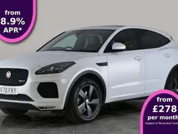 White Used 2020 Jaguar E-Pace Chequered Flag SUV | £20,226 (Good price)