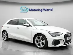 White Used 2021 Audi A3 Sportback S-Line Hatchback | £20,000 (Fair price)