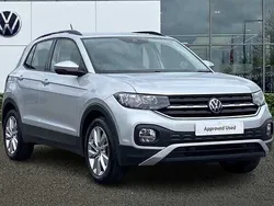 Silver Used 2021 VW T-Cross SE SUV | £15,295 (Fair price)