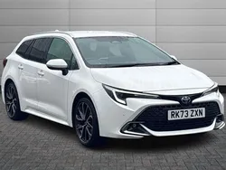 Pure white Used 2023 Toyota Corolla Sport Estate | £25,201 (Fair price)
