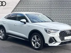 White Used 2024 Audi Q3 S-Line SUV | £33,104 (Fair price)