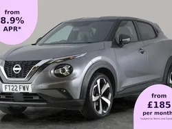 Grey Used 2022 Nissan Juke Tekna SUV | £14,293 (Fair price)