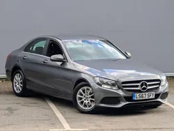 Grey Used 2017 Mercedes C220 SE Sedan | £9,995 (Fair price)