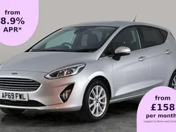 Silver Used 2020 Ford Fiesta Titanium Hatchback | £11,356 (Good price)
