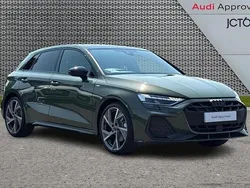 Green Used 2025 Audi A3 Black Edition Hatchback | £34,000