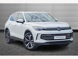 White New 2024 VW Tiguan Elegance SUV | £33,995 (Good price)