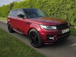 Red Used 2018 Land Rover Range Rover Sport Autobiography Dynamic SUV | £24,995 (Good price)