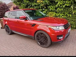 Red Used 2015 Land Rover Range Rover Sport HSE SUV | £13,950 (Fair price)