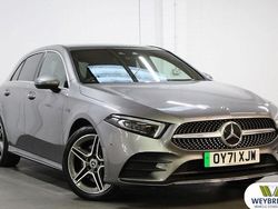 Grey Used 2021 Mercedes A250 AMG line Hatchback | £23,795 (Expensive)