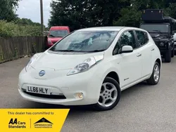 White Used 2016 Nissan Leaf Acenta Hatchback | £5,995 (Fair price)