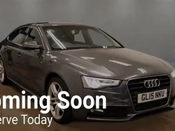 Grey Used 2015 Audi A5 Sportback S-Line Hatchback | £7,249 (Fair price)