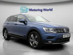 Blue Used 2021 VW Tiguan Allspace Match SUV | £20,100 (Good price)