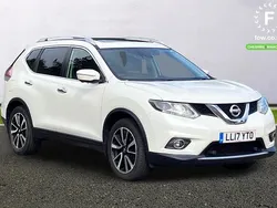White Used 2017 Nissan X-Trail Tekna SUV | £12,699 (Fair price)