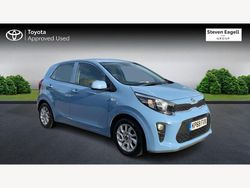 Blue Used 2018 Kia Picanto Hatchback | £7,651 (Fair price)