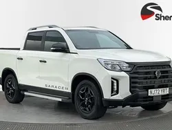 White Used 2022 Ssangyong Musso Pickup | £18,495