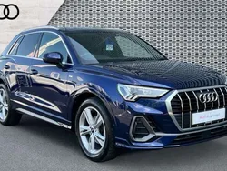 Blue Used 2021 Audi Q3 S-Line SUV | £22,962 (Fair price)