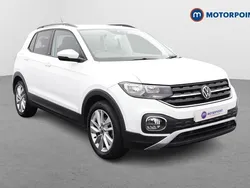 White Used 2021 VW T-Cross Active SUV | £14,349 (Fair price)