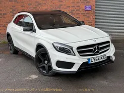 White Used 2015 Mercedes GLA220 AMG line SUV | £7,745 (Good price)