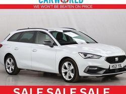 White Used 2021 Seat Leon FR Estate | £10,700 (Fair price)