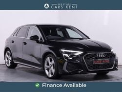 Black Used 2022 Audi A3 Sportback S-Line Hatchback | £22,800 (A bit pricey)