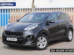 Black Used 2016 Kia Sportage 2 SUV | £8,500 (Fair price)