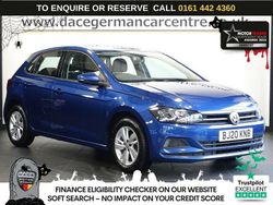 Blue Used 2020 VW Polo SE Hatchback | £9,871 (Fair price)
