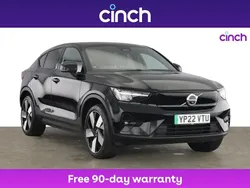 Black Used 2022 Volvo C40 Pro SUV | £23,449 (Fair price)