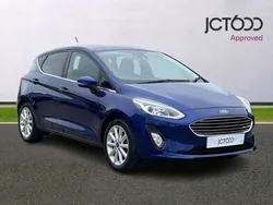 Blue Used 2017 Ford Fiesta Titanium Hatchback | £11,500 (Fair price)