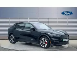 Black Used 2022 Ford Mustang Mach-E Extended Range SUV | £27,610 (Fair price)